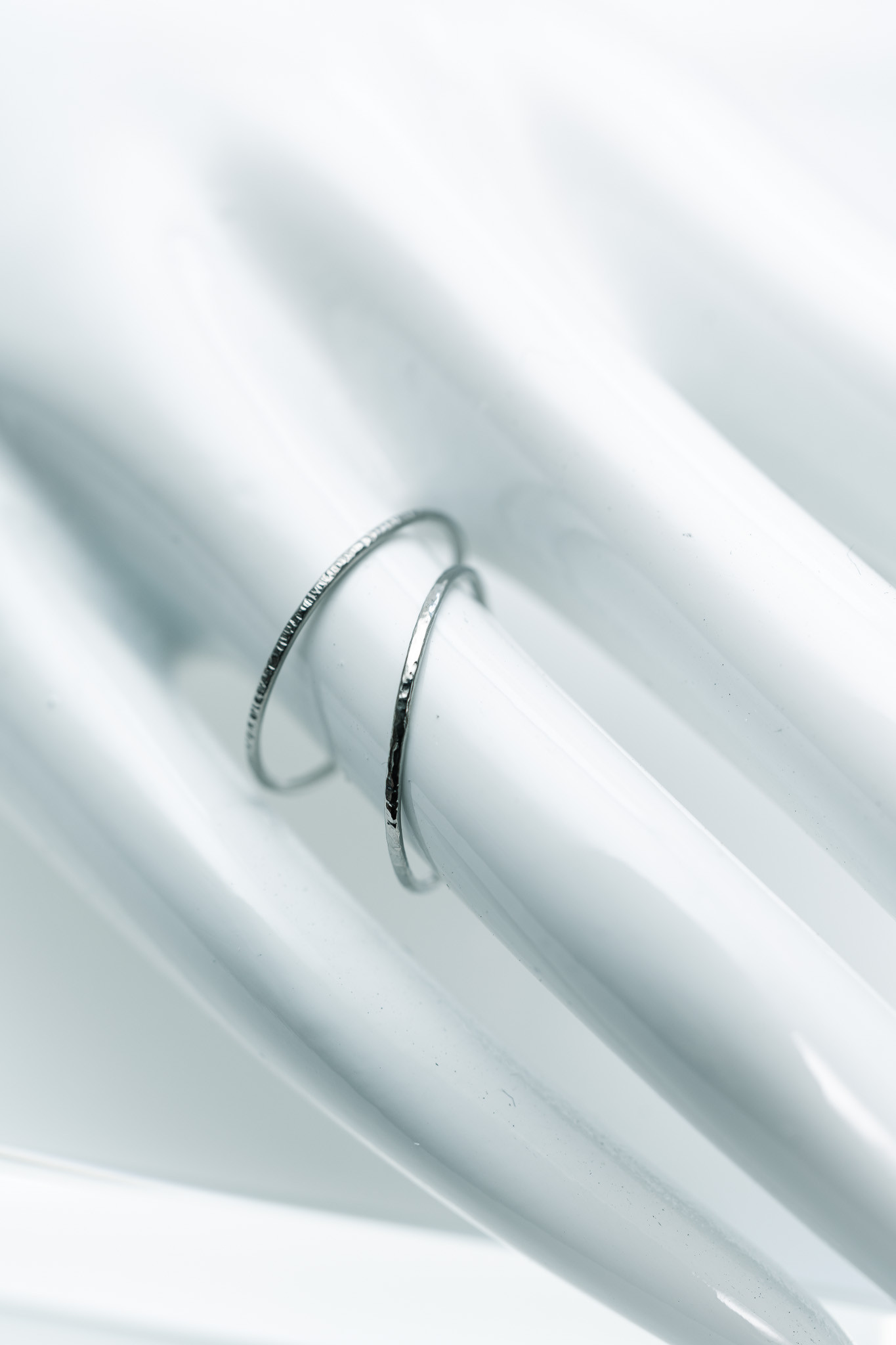 ≪極細ペアリングオーダー用»チタペア chitapea　チタンリング 重ね付け 細指輪 SkinnyRing