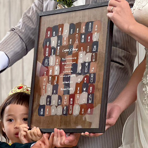 ペイントドロップスフレーム 結婚証明書 ウェルカムボード aimm 通販