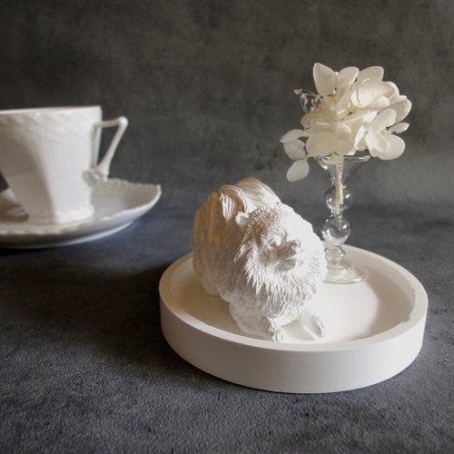 アロマストーンで再現する 犬のいる暮らし □ ポメラニアン Mサイズ
