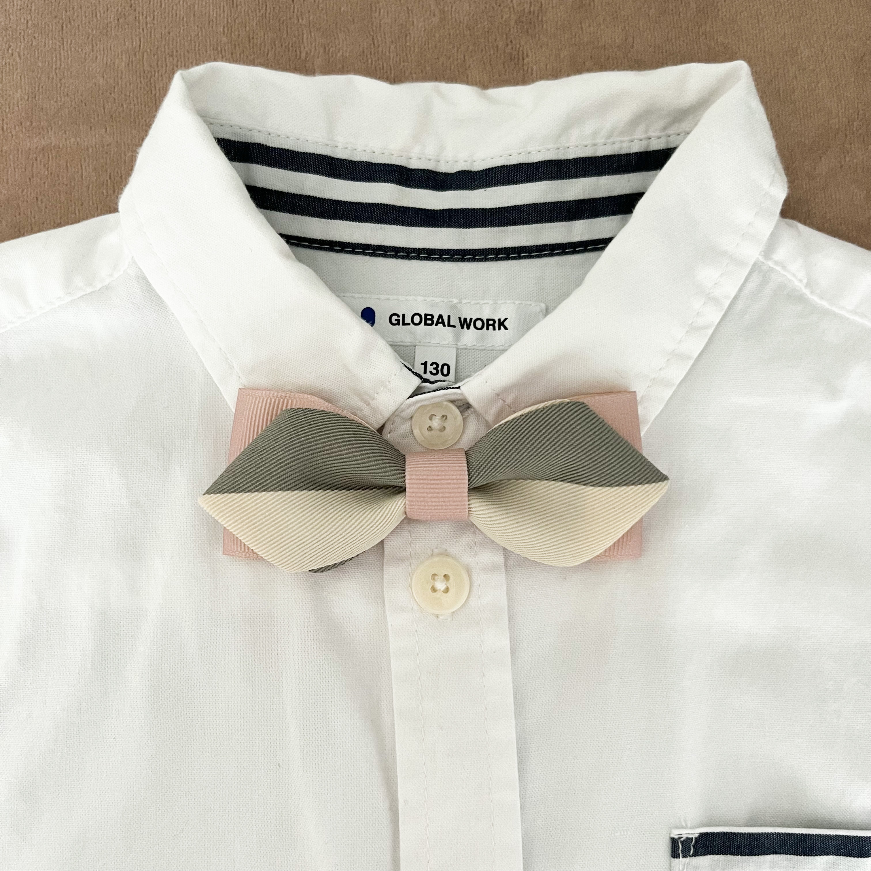 蝶ネクタイバーバリーBurberry ベビーキッズ記念日七五三