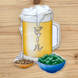 Drinking Snacks Sticker Set つまみシールセット 2枚目の画像