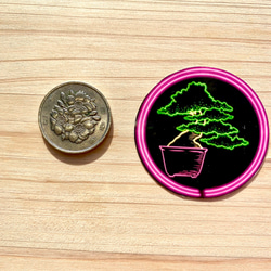 Neon Bonsai Sticker Set ネオン盆栽シールセット 3枚目の画像