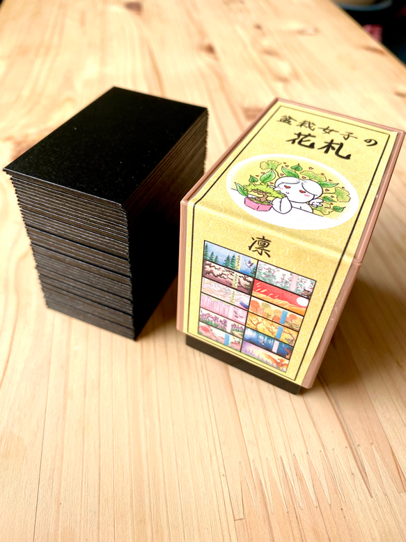 Hanafuda BonsaiGirl Design Cards (Rin set) 凜花札盆栽女子のデザインカードセッ 1枚目の画像