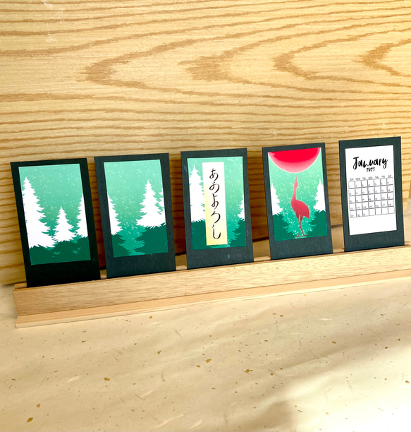Hanafuda Original Artwork Calendar (Kou Set) 花札オリジナル