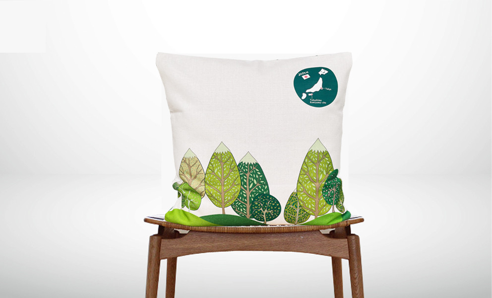 森のクッション2023 Woods 04 -ヒノキの香り-