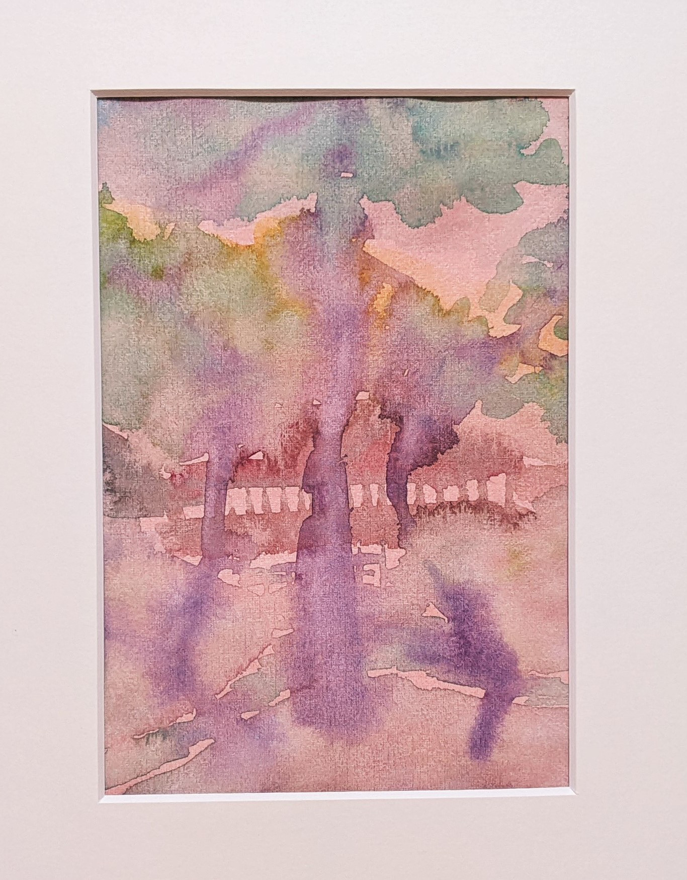 三渓園の春景A 水彩画原画 (SM) 絵画 yko 通販 15780887｜Creema