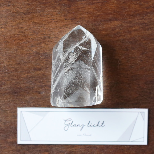 ファントムクォーツ ポイント （46g）透明感のある癒しの天然石