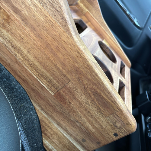 ハイエース200系 ナロー センターコンソールボックス wood その他家具