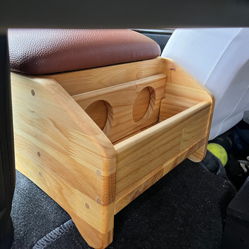 ハイエース200系 ナロー センターコンソールボックス wood