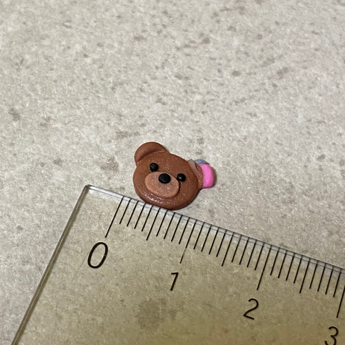 補聴器くまさん・うさぎさん・デコパーツ・3Dネイル・ネイルパーツ  