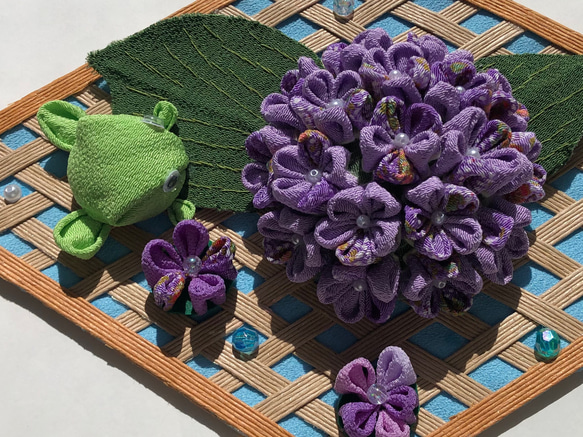 紫陽花（アジサイ）の壁飾り⑧ 3枚目の画像
