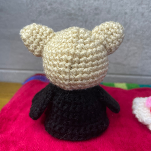ネコちゃん ハンドメイド 編みぐるみ あみぐるみ 猫 - メルカリ