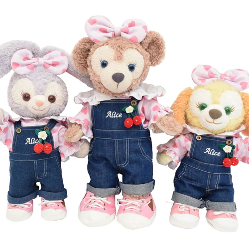 シェリーメイ 服 着せ替え コスチューム オーバーオールセット ハート