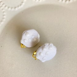 ミナペルホネン mousse くるみボタン　ピアス/イヤリング ミナペルホネン mousse くるみボタン ピアス/イヤリング ミナ