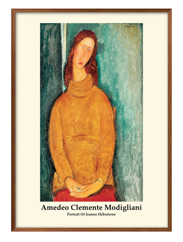 アメデオ・クレメンテ・モディリアーニ　アートポスター アメデオ・クレメンテ・モディリアーニ（Amedeo Clemente