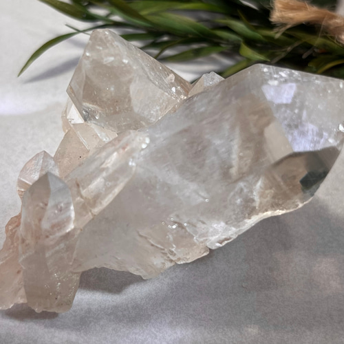 チャネリン.グ✨ ヒマラヤ マニカラン産 ピンク水晶 原石 ラフ チャネリン.グ✨ ヒマラヤ マニカラン産 ピンク水晶 原石 ラフ