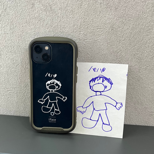 お子様のてがきイラスト オーダーステッカー 】プレゼント等