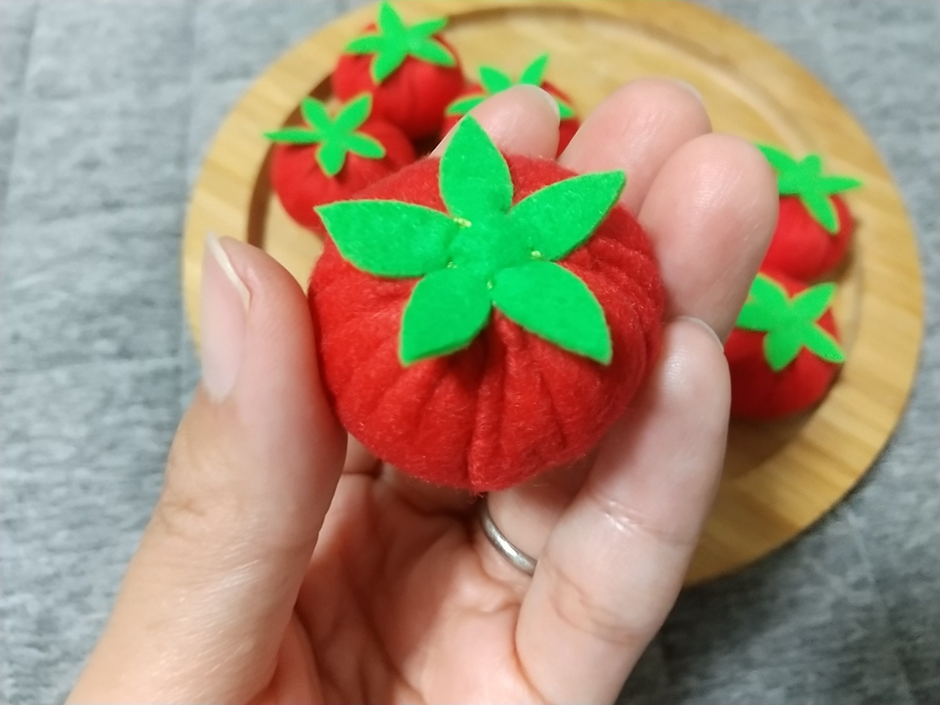 ♬*オーダー詳細ページ♬* フェルトのおままごと☆ドーナツ