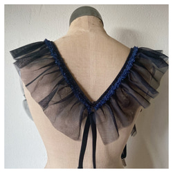 frill suspender (black tullu frill) 10枚目の画像