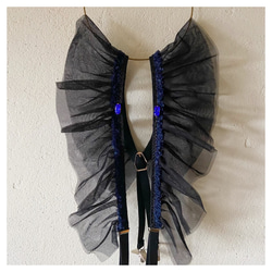 frill suspender (black tullu frill) 6枚目の画像