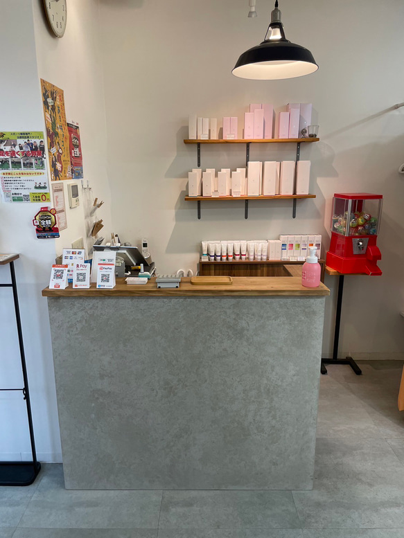 カウンター　レジカウンター　受付カウンター 