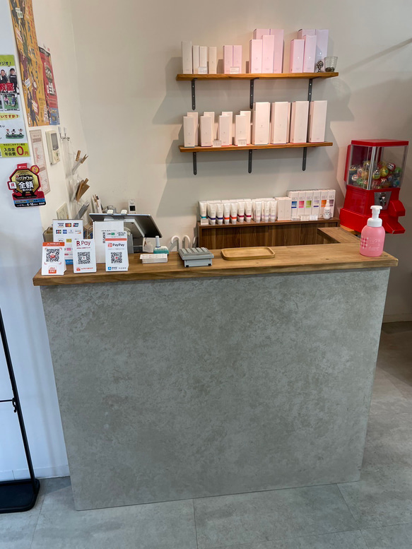 カウンター　レジカウンター　受付カウンター 