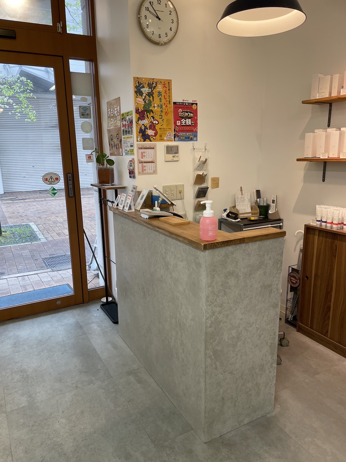 カウンター　レジカウンター　受付カウンター