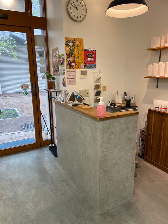 カウンター　レジカウンター　受付カウンター 