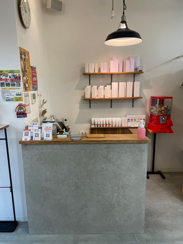 カウンター　レジカウンター　受付カウンター 