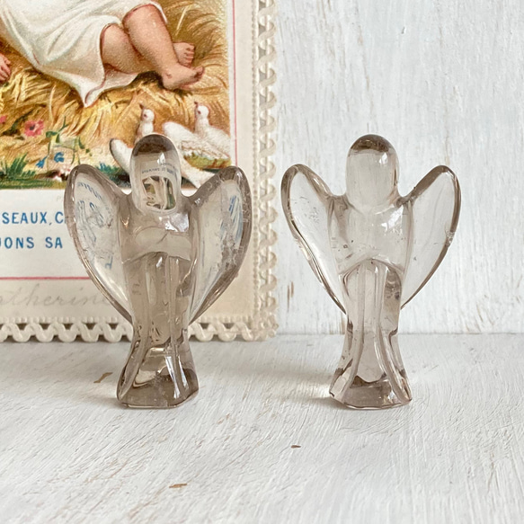 置物】ANGEL(エンジェル) アクアマリン製 ペンダント 置物】ANGEL