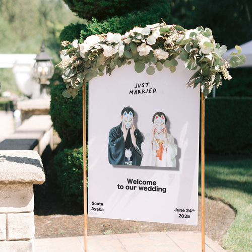 写真ウェルカムボード│ウェディング 結婚式 ウェルカムボード