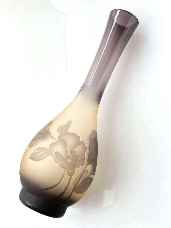 Blooming flowers and full moon-Vase 一輪挿し・花瓶・花器