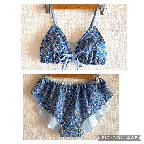 〘302〙ふんどしパンツ　みず色×チェック　リラックスショーツ ふんどしパンツ単品 リラックスショーツ ふんどしショーツ