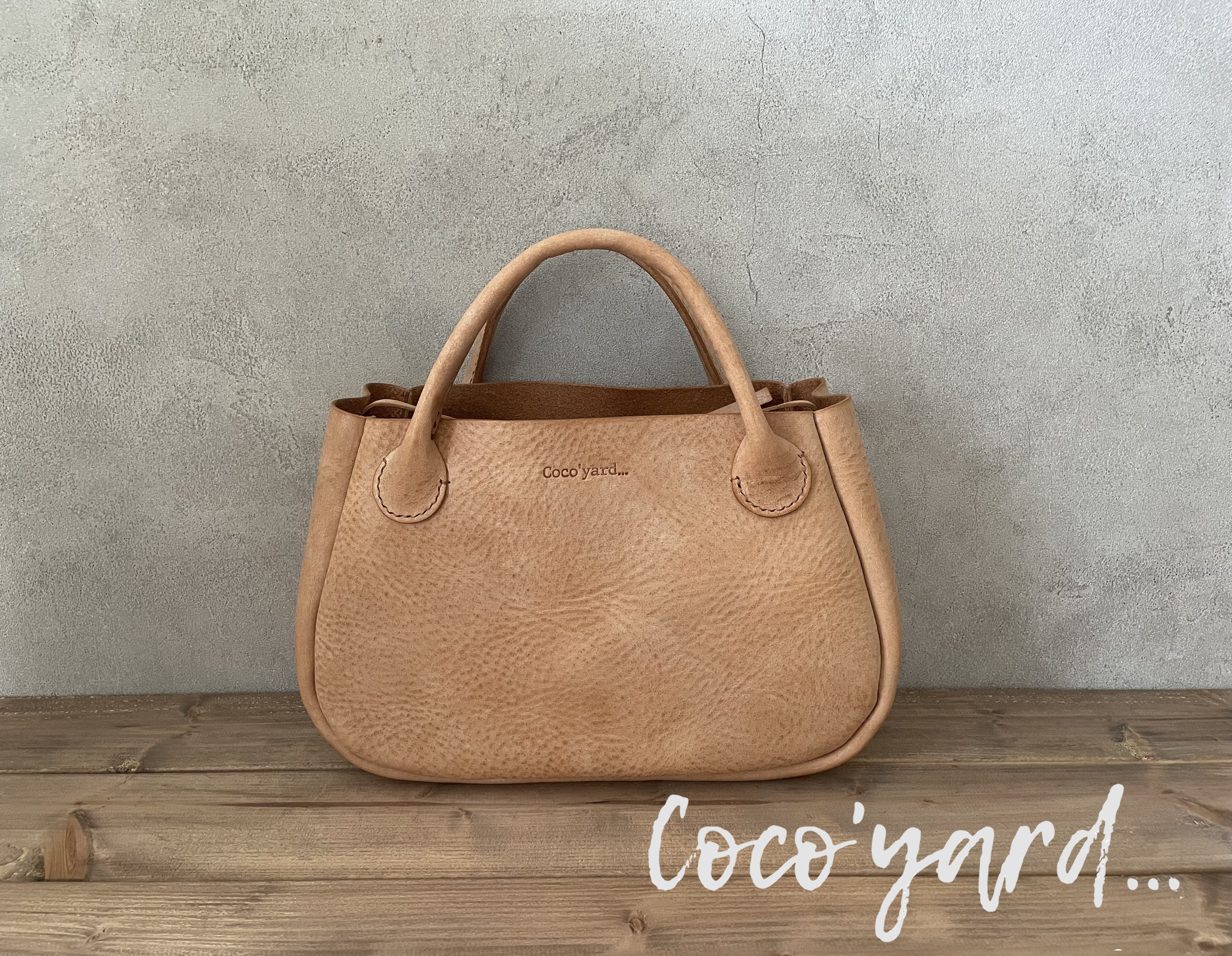 【オーダー】◇本革◇ぷっくり♪リアルメロンなトートバッグ☆