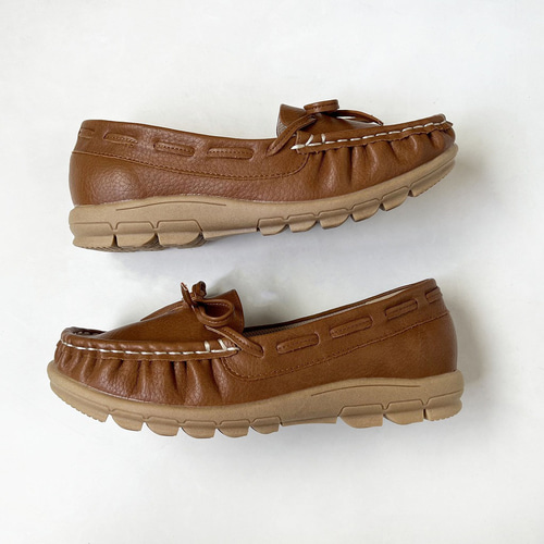 柔らか素材に改良】たくさん歩ける モカシンシューズ 軽い 花柄