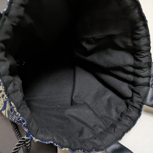 ビギナークリエイター価格】オリエンタル ドラゴン柄 ナップサック