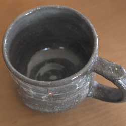 陶器　マグカップ　「桔梗」　「星」　カフェオレ　スープカップ 7枚目の画像