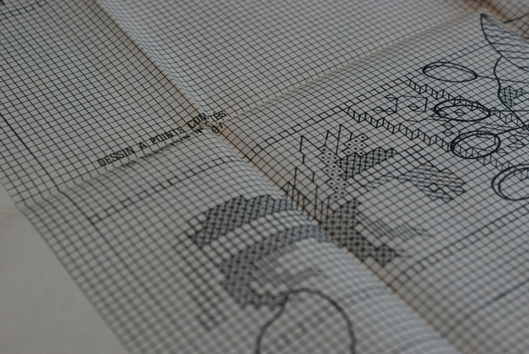 フランス 1976年4月 刺繍図案 3枚目の画像