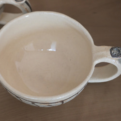 マグカップ　陶器　カフェオレボウル　スープカップ　 3枚目の画像