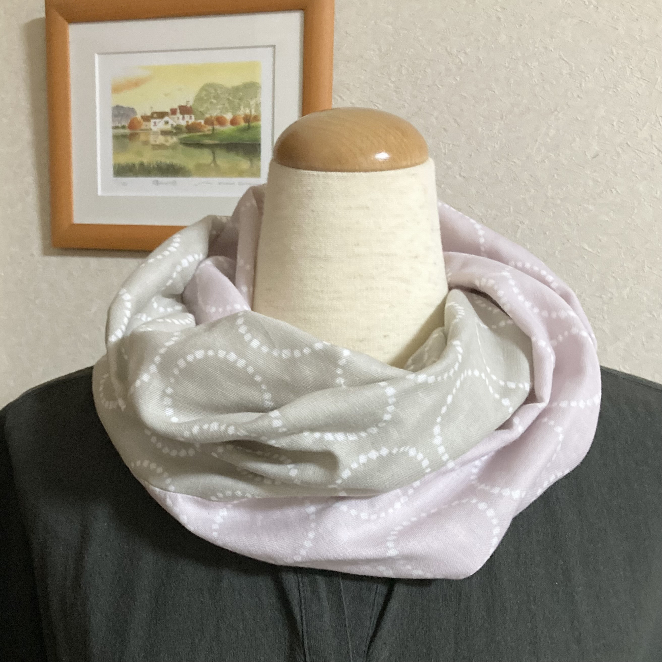 ガーゼスヌード**handmade ガーゼスヌード*handmade