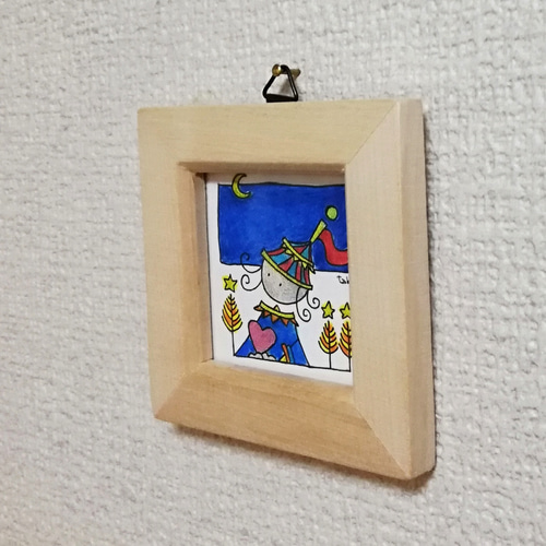 サーカス小屋の子ども イラスト原画 イラスト takaakikaji 通販