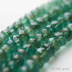 【厚みたっぷり！】 【約5cm】エメラルド ボタンカット【ザンビア産】★ANAMgems 7枚目の画像