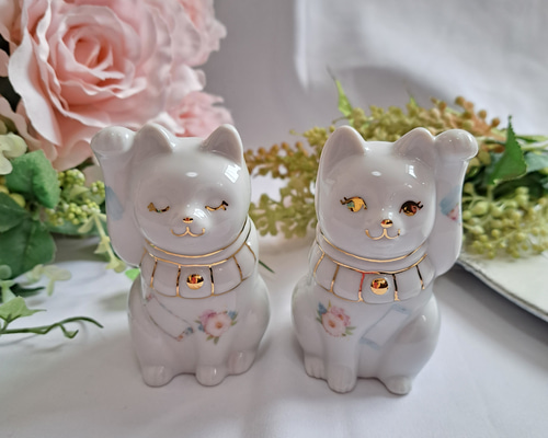 招き猫　ハンドメイド　玄関　リビング　お家　結婚　新築　開業　開店　お祝い　猫 招き猫 縁起物 結婚祝い 新築祝い 開業祝い 置物 玄関 リビング 幸せ