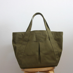 帆布　いつものトート　(color : khaki) 5枚目の画像