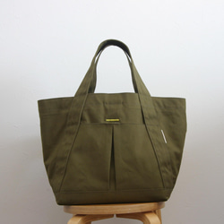 帆布　いつものトート　(color : khaki) 3枚目の画像