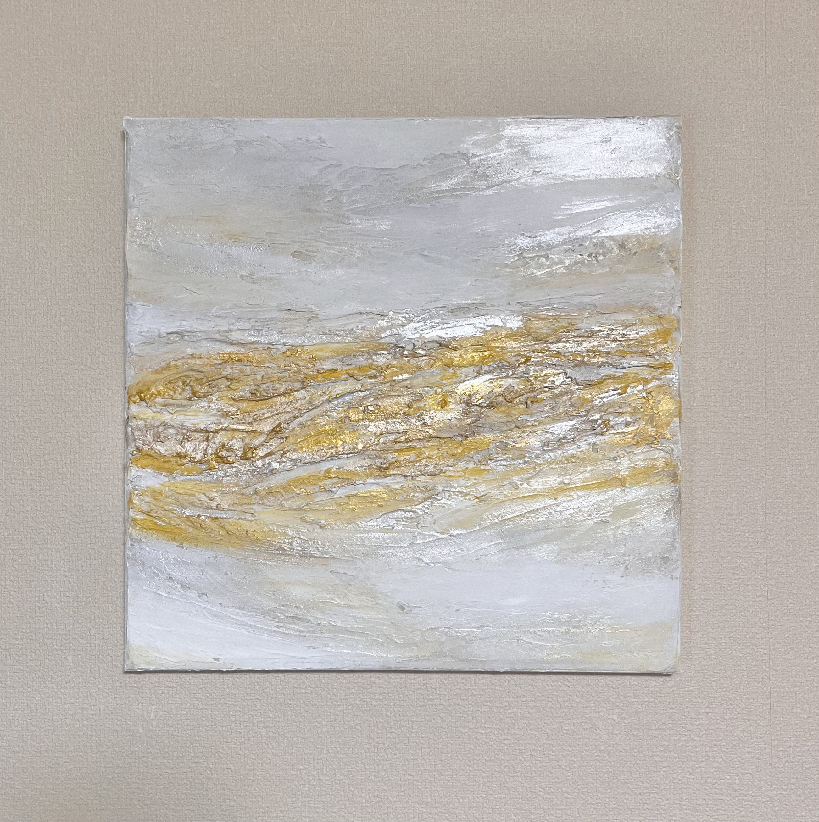 ②Art  / オリジナル アート 抽象画 オーダーアート>The Hill/抽象画 (S4)/北欧/アート/モダン