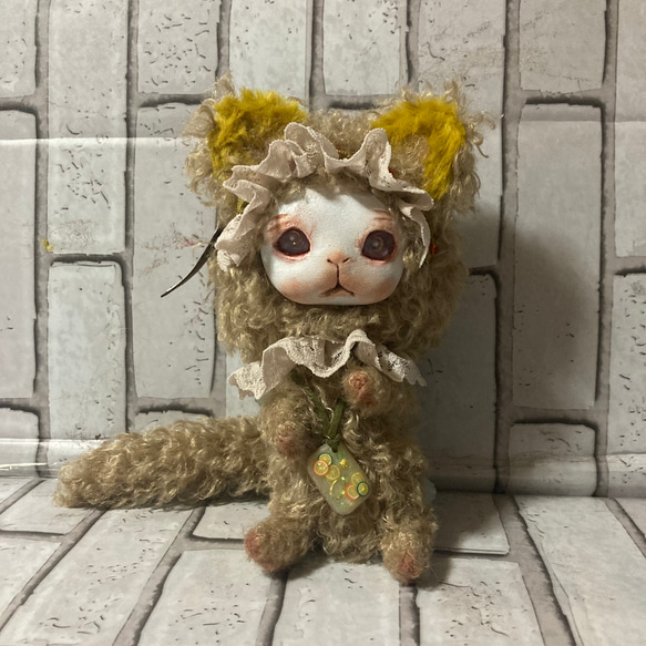 アートドール ☆ 猫のチムチム ☆ ねこ ☆ 創作人形 ☆ 297 その他人形