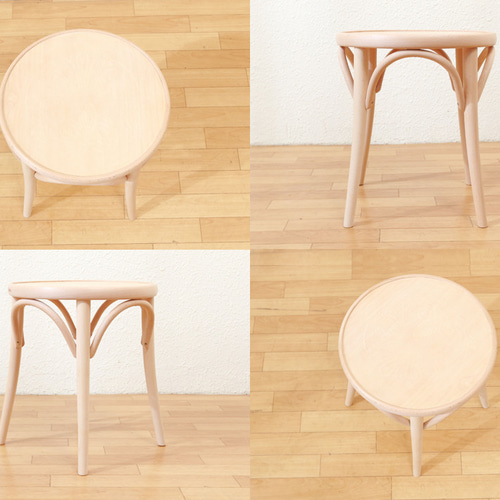 トンTON ベントウッドスツール No60 アーチレッグArch leg/ワックス