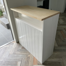 大理石風 カウンター レジカウンター 受付カウンター 机・デスク