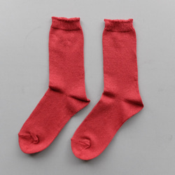 【庫存有限】亞麻針織襪（Akane）22-24cm 第1張的照片